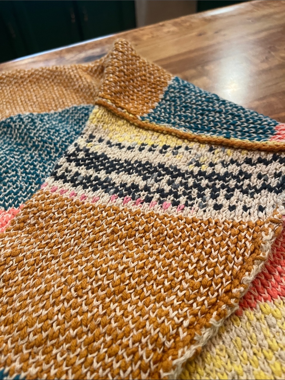 Free People oversized Cable Knit Sweater Cardigan - Picture 8 of 16